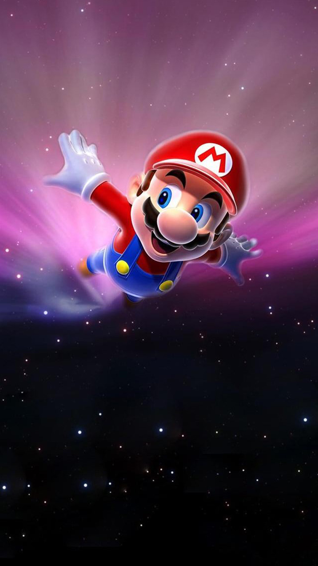 Mario flying in space Mac