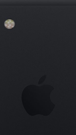 Back Iphone7 Black Apple Art Illustration