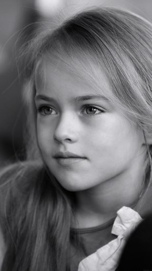 Kristina Pimenova Cute Girl Model Bw Dark